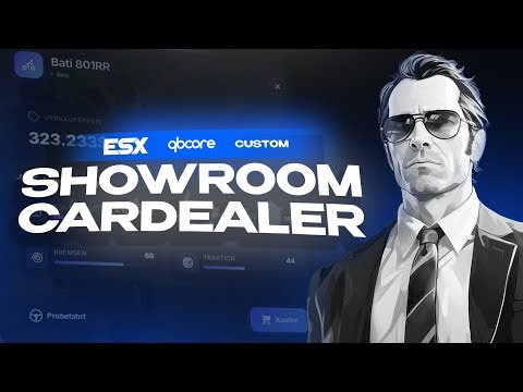 AX-Showroom - FiveM Script [ESX & QBCORE]
