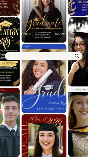 Graduation Party Ideas 🎓 Don’t Just Send Invitations — Share Your Graduate’s Story