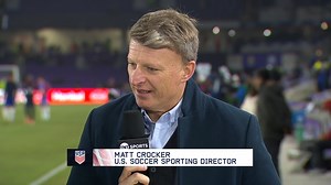 Sporting Director Matt Crocker joins the TNT pregame booth to discuss an important year ahead for U.S. Soccer 🇺🇸 | U.S. Soccer
