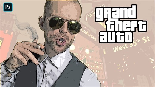 13K views · 549 reactions | How to Create Grand Theft Auto (GTA) Cover Art Graphics #adobe #photoshop #photoediting #photoshoptutorial #bigsmileediting #gtaeffect ➤Photo and Font- drive.google.com/file/d/1tbjHdCliO-vOZiehjdE3OYOabfCeAL2F/view?usp=share_link | Big Smile Editing | Facebook