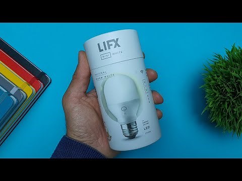 LIFX Mini White Smart Light Bulb Unboxing + Setup & Review