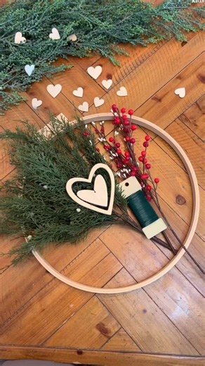 Quick & Simple DIY Valentine’s Day Wreath Do you need an easy, yet adorable Valentines door decoration? This wreath will add that pop of sweet simplicity and welcoming feel! #valentinesday2024 #wreaths #diy | Factory Direct Craft