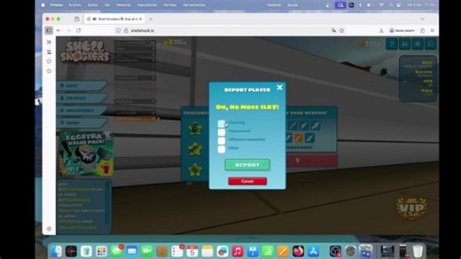 Shell shocker guysss! join the game NOW! short stream maybe