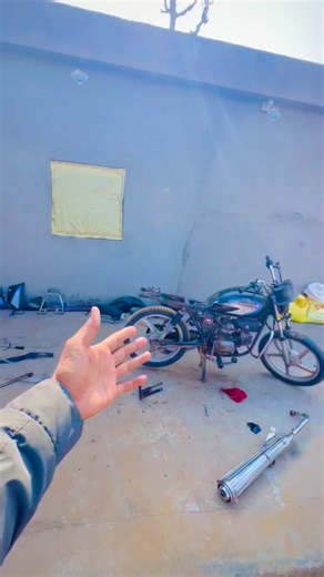 Biju bhai on Instagram: "Splendor modify ka third day 🥰"