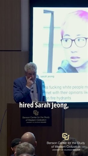 Using the New York Times’ Sarah Jeong controversy, Jonathan Haidt explores how “us vs. them” thinking has taken over cultural conflicts. Talk from 2019. #CallOutCulture #CultureWar #MediaControversy #FreeSpeech #PublicDiscourse #CancelCulture #UsVsThem #MoralPanics #NYT #SocialMediaDebate #cuboulder #univeristyofcolorado | Benson Center for the Study of Western Civilization