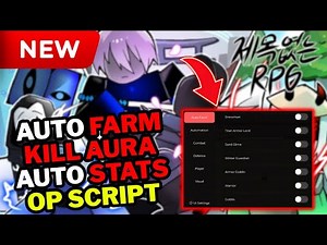 UNTITLED RPG GAME Script *NO KEY* | Auto Farm, Kill Aura, Auto Stats & More | Mobile & PC | OP HACK