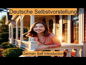 German Self Introduction | Deutsche Selbstvorstellung |German A1/A2