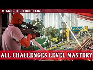 HITMAN 3 Miami All Challenges Mastery Level 20 Easy Walkthrough - The Finish Line