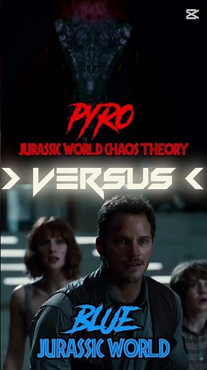 pyroraptor vs velociraptor blue #jurassicworld