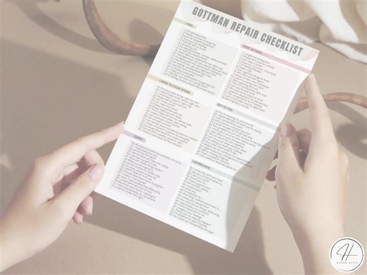 Couples Repair Checklist & Communication Guide: Marriage Counseling Tools | Relationship Therapy Manual | Couples Conflict PDF Download - Etsy