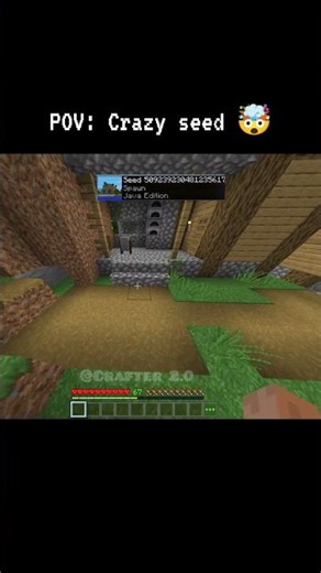 Minecraft crazy seed 🤯