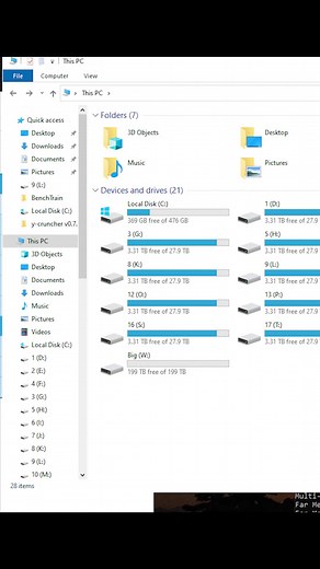 Running an amazingly storage intensive test that’s absolutely working over our Solidigm QLC SSDs in an amazing way! #solidigm #amd #windows #genoa #storage #servers