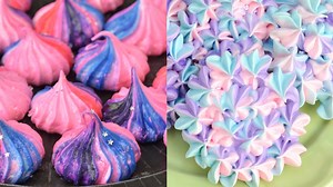 342K views · 708 reactions | Make fun meringue cookies : Hydrangea and Galaxy Cookies ➤➤Meringue Cookies https://www.hanielas.com/hydrangea-meringue-cookies/ | Haniela's | Facebook