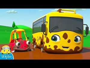 WOW! Cozy and Buster Make A Mess | Go Buster! | Bus Cartoons for Kids! | Funny Videos & Songs