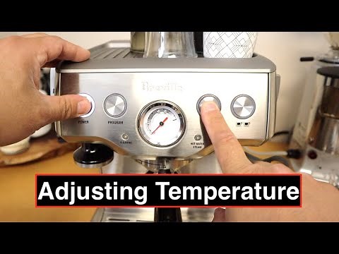 Adjusting Temperature On A Breville Infuser | BES 840XL