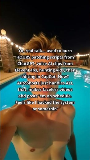 Yo, real talk... used to burn HOURS patching scripts from ChatGPT, voice AI clips from ElevenLabs, h