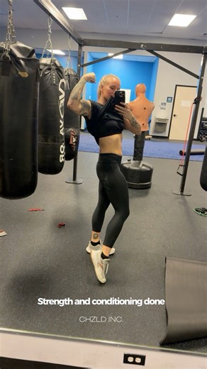 S&C done ✅ now boxing later. This mission is different. | Jessica Borga