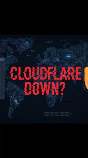 Why Cloud flare went down #server #cybersecurity #cybercrime #downfall