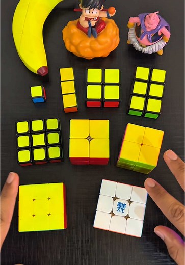 1x1-3x3 Rubik’s Cubes 😎 Cube Used: MoYu Super WeiLong V2, available at @SpeedCubeShop, Inc ♦️ Use Discount Code [Hasnain] #moyuculture #moyucube #wcucube #superweilongv2 #rubikscube #puzzle #hasnaintechnical #puzzlecube #cubecollection #hasnaintechnicalcubecollection #cubing #1x1cube @moyucube