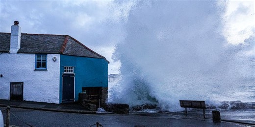 Watch as European storm Kathleen slams coastal UK, France with massive waves