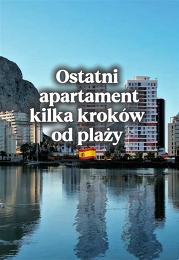 Ostatni apartament bezpośrednio przy plaży. Taras, światło i Morze Śródziemne dosłownie kilka kroków od drzwi. Spokojna lokalizacja, wysoki standard, inwestycja dla tych, którzy nie chcą kompromisów. 📲 Napisz lub zadzwoń po szczegóły 48 601 56 88 44
