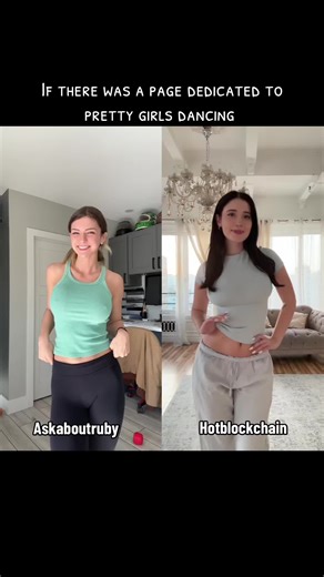 Dancing with Askaboutruby and Hotblockchain on TikTok