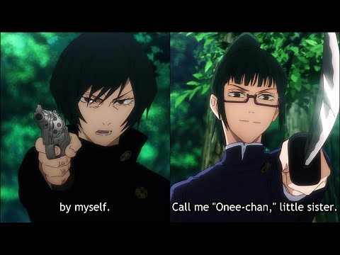 Maki vs Mai & Nobara vs Momo - Jujutsu Kaisen