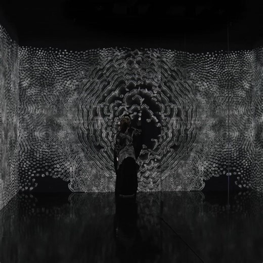 On view at “teamLab Borderless Jeddah” Culture Square, Jeddah Historic District Permanent https://www.teamlab.art/e/jeddah/ ・ “Continuous Existence” The image continues to change over time, when people touch the image it becomes unstable, but this gives rise to new images. ・ تيم لاب بلا حدود جدة ميدان الثقافة, جدة التاريخية دائم https://www.teamlab.art/ar/e/jeddah/ ・ "الوجود المستمر" تستمر الصورة في التغير مع مرور الوقت، وعندما يلمس الأشخاص تلك الصورة تصبح غير مستقرة، ولكن هذا يؤدي إلى ظهور صور 