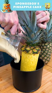 60K views · 99 reactions | Spongebob's Pineapple House Cake! A cake that’s as bright as Bikini Bottom  | Chefclub GruB | Facebook