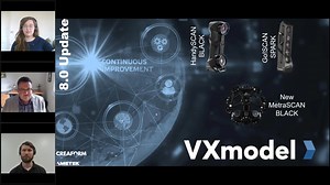 VXmodel 8.0: Scan-to-CAD Software Module - Update training