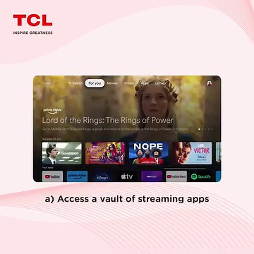 3.7K views | Wanna #GoogleTVandChill?  Stream like a pro with TCL Google TV! Control everything with just the words “OK Google” and turn your home into the next lepak spot  Get it while stocks lasts: Shopee: https://bit.ly/3PHrzy4 Lazada: https://bit.ly/45zTF45 #TCL #TCLMalaysia #InspireGreatness #GoogleTV #GlobalTop1 | TCL Electronics | Facebook