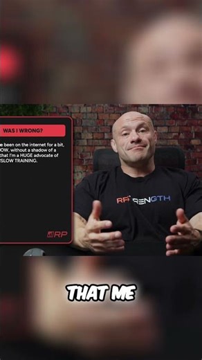 Super Slow Training: Did Dr. Mike Get It Wrong? #shorts