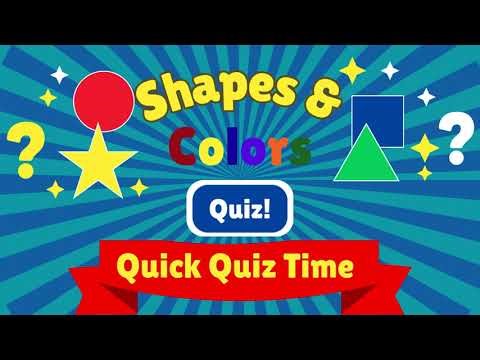 Quiz Time! Shapes & Colors for Kids | Find the Shape! Fun Shapes & Colors Game for Kids