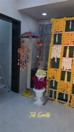 Haldi Ceremony Decoration | Haldi Decor | Haldi Function | Haldi Setup
