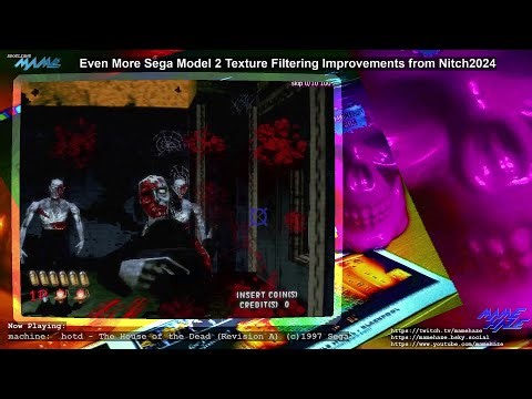 Even More Sega Model 2 Texture Filtering Improvements in MAME from Nitch2024