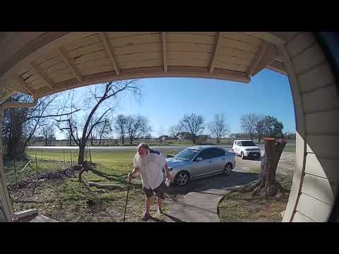 Elderly Man Takes Unexpected Tumble Off Porch - 1810937