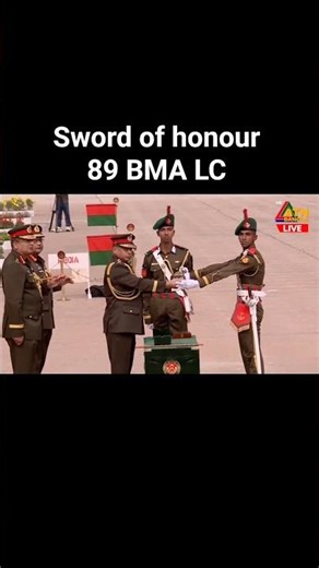 Sword of Honour Award | BMA President’s Parade 2025 | Bangladesh Army