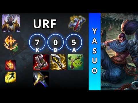 🌪️ Yasuo URF Gameplay – Endless Wind Combos | League of Legends