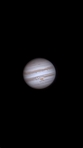 Deep Sky Chaser on Instagram: "Captured a three hour time lapse of Jupiter’s rotation the other night during a live stream and here are the results. I hope you all enjoy and a huge shout out to the Astro crew for hanging out during the live stream 🙏🏻 Captured with: 🔭 Celestron C8 📷 ZWO ASI715mc ⚙️ ZWO AM5N mount 💻 Mele Quiter 4 mini pc w/ SharpCap #space #astrophotography #jupiter"