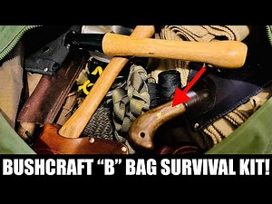 The Big Bushcraft "B" Duffle Bag Gear Dump Kit!