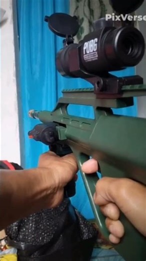 Spring Type Airsoft AUG A3 AG first person view #springer #aicut