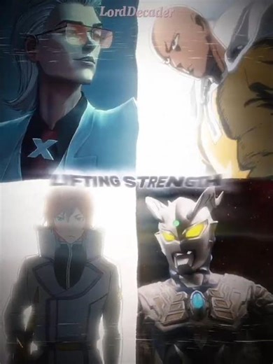 SAITAMA VS REINHARD VS HERO X VS ULTRAMAN ZERO | #onepunchman #ultraman #rezero #tobeherox #wis
