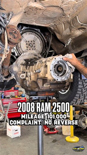 Tyler Jackson on Instagram: "2008 RAM 2500 - Has all 6 forward gears but no reverse! #fsptransmissions #clutch #transmission #rebuild #engine #piston #valve #ram"