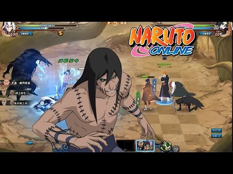 Naruto Online - NON ARENA GAMEPLAY *New Ninja* Kakuzu [Edo Tensei]