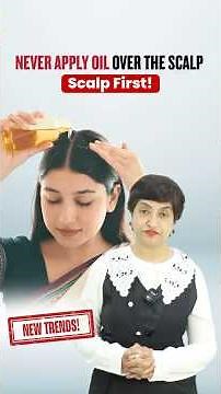 Scalp Par Oil Lagana Chahiye Ya Nahi? Hair Oiling Myths Explained | Hair Fall & Dandruff Truth