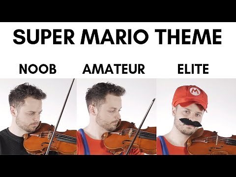 4 Levels Of Mario Music: Noob to Elite