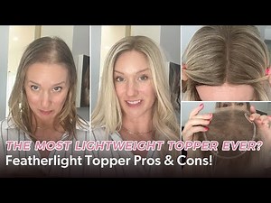The Most Lightweight Topper Ever? Featherlight Topper Pros & Cons! | UniWigs