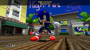 High res Sonic Mod for Sonic Adventure 2 | SA2 Mods