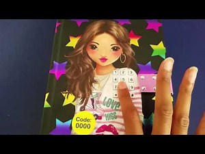 TOP MODEL Secret diary with code and music
