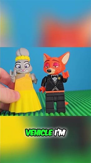 Zootopia Lego Build: Judy's Patrol Car & Missing Details! #shorts
